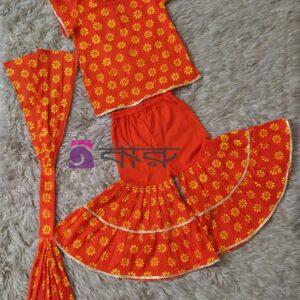 Orange Baby Three Piece | K3P-040