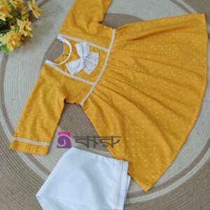 Yellow & White Baby Two Piece | K2P-025