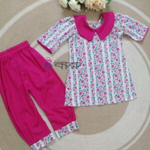 Pink & White Baby Two Piece | K2P-031