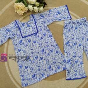 Blue & White Baby Two Piece | K2P-035